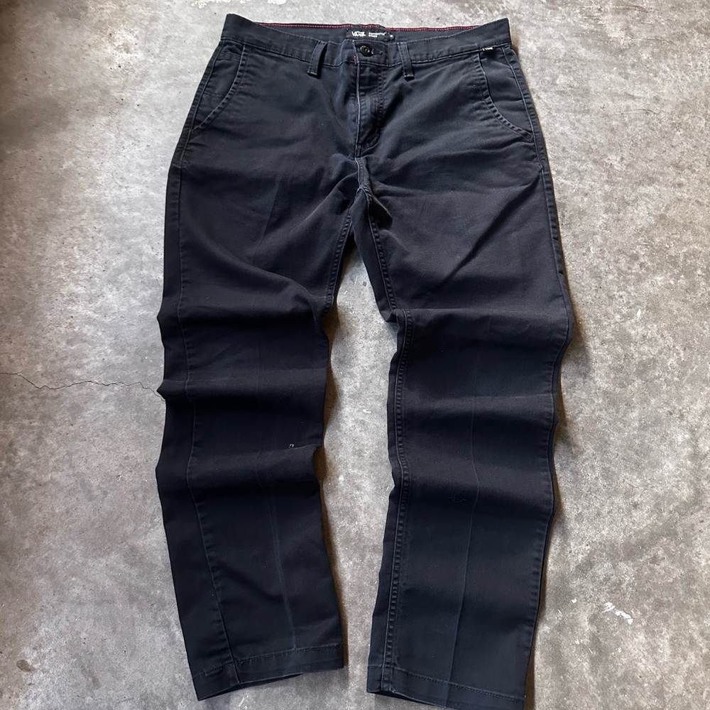 Vans Black Chino Pants